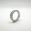 Chunky 2ct CZ Full Eternity Band Ring Size P - Q