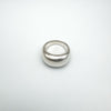 Chunky Modernist Dommed Ring in Sterling Silver 925 Size L - M Heavy 7g