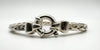 Unusual Chunky Braided Box Link Chain Bracelet in Sterling Silver 925 Heavy 28g