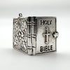 Vintage Holy Bible Charm / Pendant in Sterling Silver 925 *