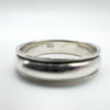 Double Band Wedding Eternity Stacking Ring in Sterling Silver 925 Size X - Y