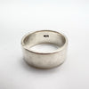 Plain Wide Chunky 7.9mm Band in Sterling Silver 925 Size M Heavy  6g