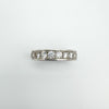 Chunky 2ct CZ Full Eternity Band Ring Size P - Q