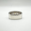 Chunky 5.2ct CZ Multi Row Ring in Sterling Silver 925 Size O - P by 1000 Jewels