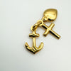 Vintage 9ct Gold Faith Hope Charity Charm / Pendant