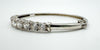 5ct CZ Sparkly Bangle in Sterling Silver 925 13g *