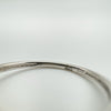 0.17ct Diamond Engagement / Stacking Ring in Sterling Silver 925 Size O - P