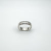 Double Band Wedding Eternity Stacking Ring in Sterling Silver 925 Size X - Y