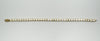 NEW 9ct CZ Gold Plated Tennis Bracelet in Sterling Silver 925 11g