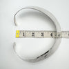 Unusual Large Chunky Torque Collar Choker in Sterling Silver 925 Heavy 78g