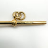 Vintage 9ct Gold T-Bar Pendant Solid 1.4g