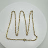 Vintage 9ct Gold Link & Rolo Chain 18” Necklace 4.5g