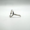 Circle of Life Ring in Sterling Silver 925 Size M - N