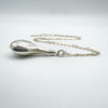 Vintage Perfume Poison Bottle & 18” Chain in Sterling Silver 925