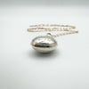 Vintage Perfume Poison Bottle & 18” Chain in Sterling Silver 925
