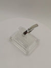 Modernist Ring Sterling Silver 925 Size N - O by Sif Jakobs