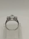 1.5ct Trilogy Heart CZ Sterling Silver 925 Size N - O by TGGC *