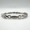 Diamond Tennis Bracelet in Sterling Silver 925 by TJC 7.5”