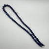 Lapis Lazuli Blue Graduated Beaded 18” Necklace by TGGC Sterling Silver 925 35g*