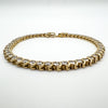 4.6ct CZ  Vermeil Tennis Bracelet in Sterling Silver 925