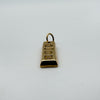 Vintage 9ct Gold Ingot Pendant / Charm 3.9g *