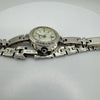 Ladies Mother of Pearl Diamond Set Sterling Silver Watch 925 by eNVy