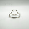 Circle of Life Ring in Sterling Silver 925 Size M - N