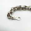 Vintage 21.5” Rolo Links Chain in Sterling Silver 925 41g (Sheffield 1990)