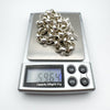 Chunky Double Heart Charm 18” Rolo Links Chain in Sterling Silver 59g