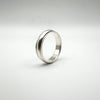 Double Band Wedding Eternity Stacking Ring in Sterling Silver 925 Size X - Y