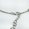 0.10ct Diamond Heart Bracelet in Sterling Silver 925 7.5-8.5” inches 