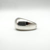 Chunky Modernist Dommed Ring in Sterling Silver 925 Size L - M Heavy 7g