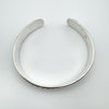 Unusual Twisted Rope Cuff Bangle in Sterling Silver 925 Heavy 28g