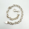 Vintage Rolo Links Bracelet in Sterling Silver 925