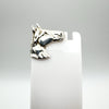 NEW Large Equestrian Horse Head Earrings in Sterling Silver 925