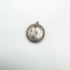 Antique George V Threepence Coin 1911 Pendant in Sterling Silver 925