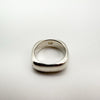 Chunky Square Ring in Sterling Silver Size M - N Heavy 9g *