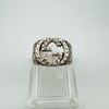 Gucci  Interlocking G or Double GG Ring Size 12 L Sterling Silver 925 Heavy 11g