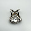 2ct CZ Pendant in Sterling Silver 925