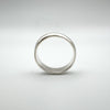 Double Band Wedding Eternity Stacking Ring in Sterling Silver 925 Size X - Y