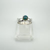 Cabochon Opal Ring in Sterling Silver 925 Size T - U