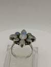 2.5ct Moonstone Ring Size I - J by Doug Paulus Sterling Silver 925 6g