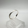 Skinny Plain Stacking Band Ring in Sterling Silver 925 Size W - X *