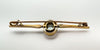 Vintage / Antique / Art Deco 9ct Gold 1ct Aquamarine Brooch / Pendant 