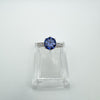 1.5ct Blue Sapphire CZ Engagement Ring Size M - N Sterling Silver 925