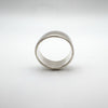 Plain Wide Chunky 7.9mm Band in Sterling Silver 925 Size M Heavy  6g