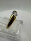 18ct Gold 0.30ct CZ Ring by QVC Size O - P