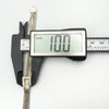 Sterling silver bracelet width shown as 10mm using digital callipers