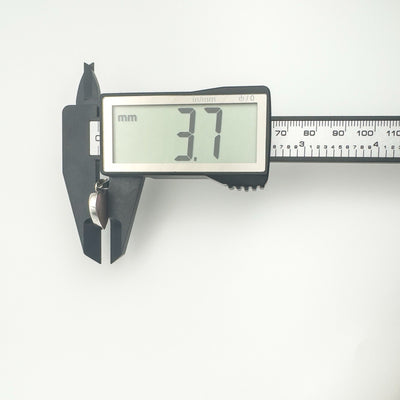 Measuring pendant thickness at 3.7mm