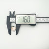 Measuring pendant width at 16mm across heart